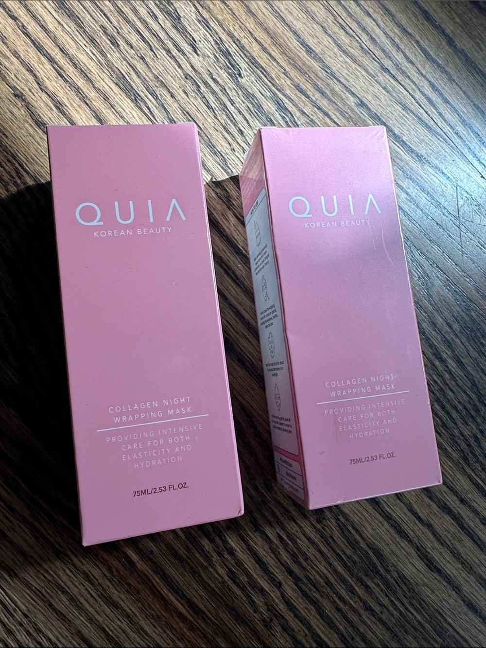 Quia Korean Beauty Night Wrapping Mask Bundle of 2